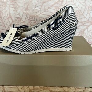 Lacoste Wedges Shoes Size 8